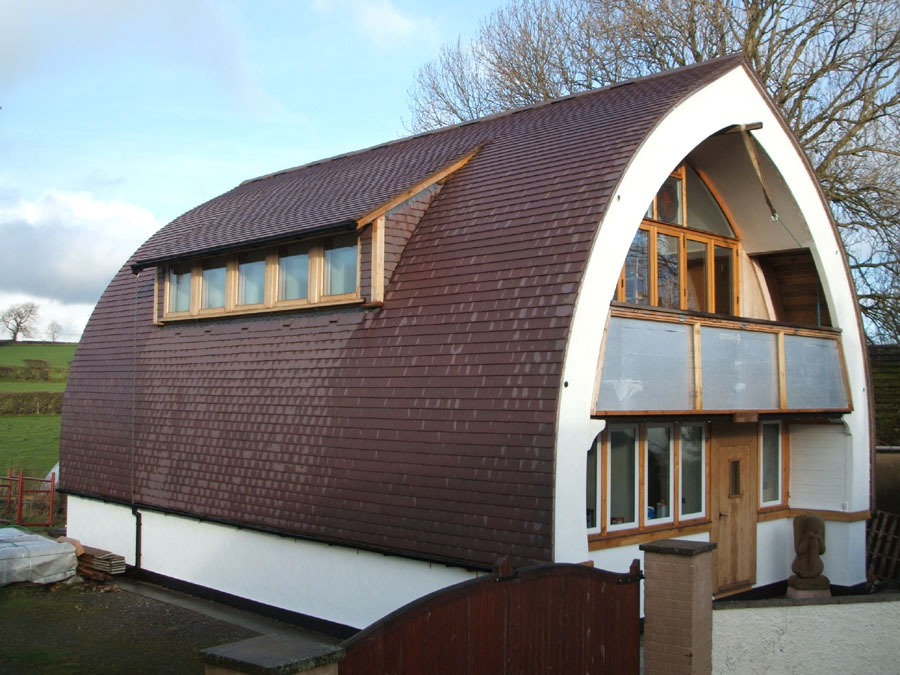 A curved roofing gallery of Dreadnought Tiles projects